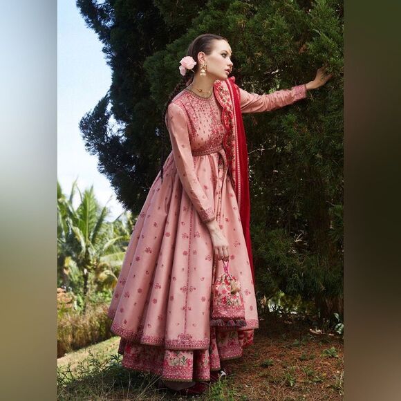 HUSSAIN REHAR PAKISTANI AUTHENTIC DESIGNER DRESS READY TO WEAR 2024 PRET 3 PIECE - Picture 4 of 16